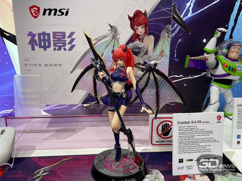 Репортаж со стенда MSI на Computex 2026: первый ноутбук на Nvidia RTX Spark, юбилейный Titan с RTX 5090 и другие новинки